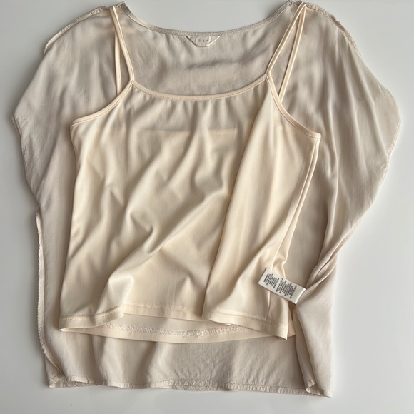 Adiva crocheted top with camisole Cream/ivory - Picture 7 of 12